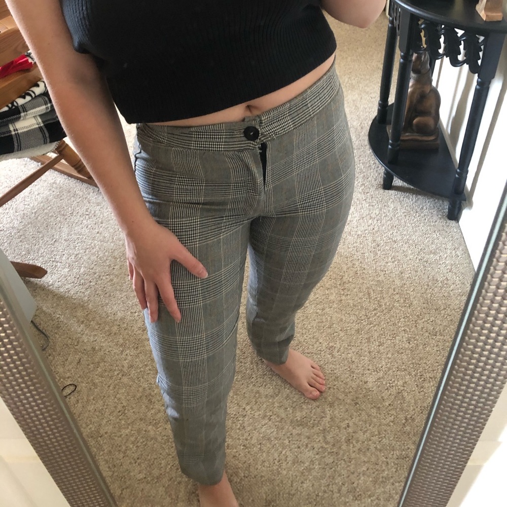 Plaid pants